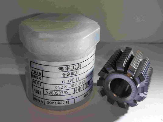 De Hardheidsmonolayer van Grey Gear Carbide Hobing Cutter Hoge Multilayer Deklaag
