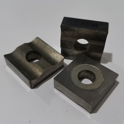 Gecementeerde Carbide Indexable Tussenvoegsels YC45 2250 MPa voor Gezichtsmalen